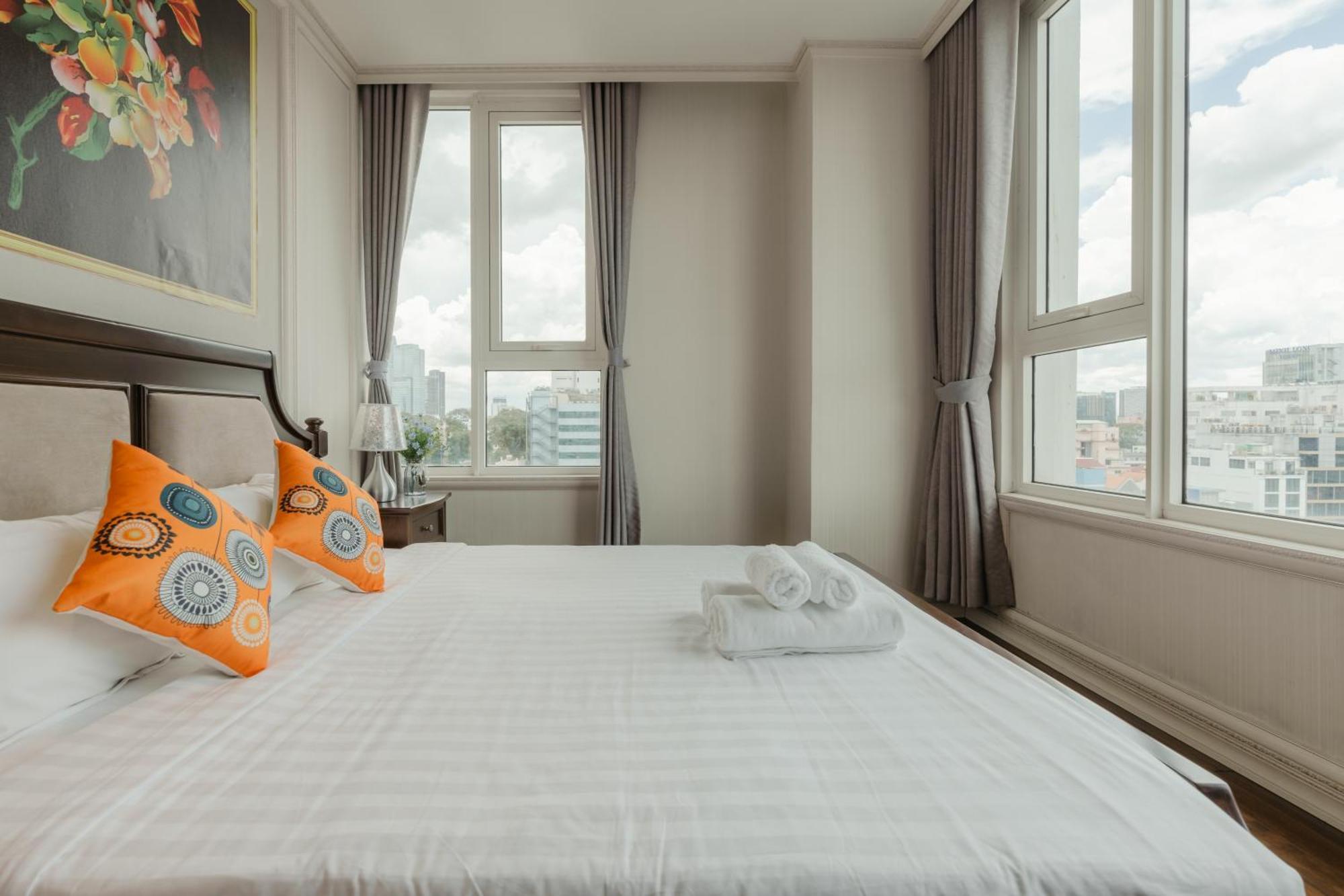 Leman Luxury Apartments Ho-Chi-Minh-Stadt Exterior foto